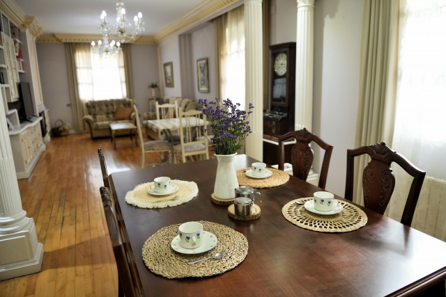 Salon y cocina americana