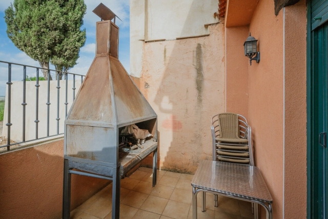 Vistas de la barbacoa 