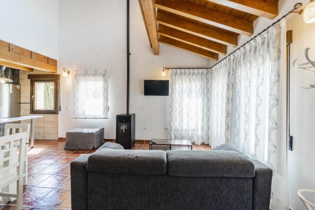 Sala de estar con tele