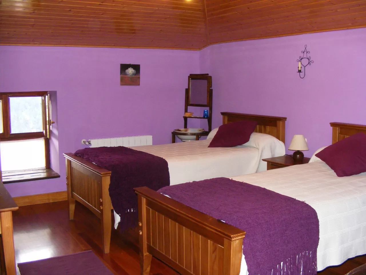 Habitación doble con baño compartido