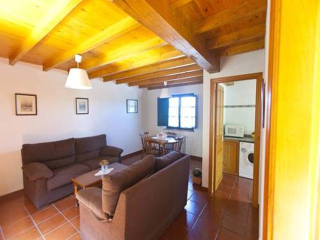 Amplio salon y cocina