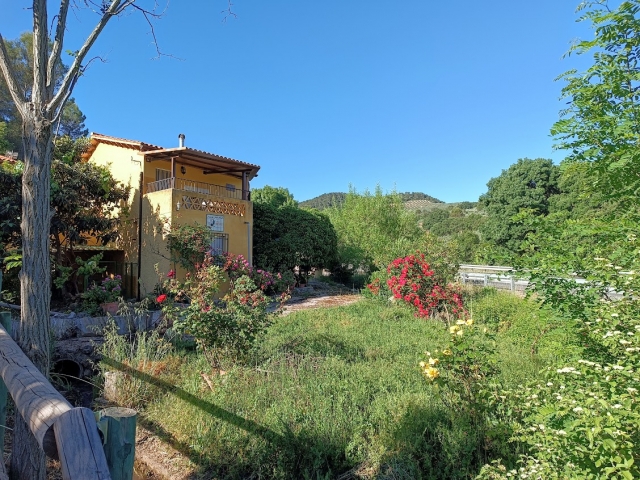 Fachada de la casa