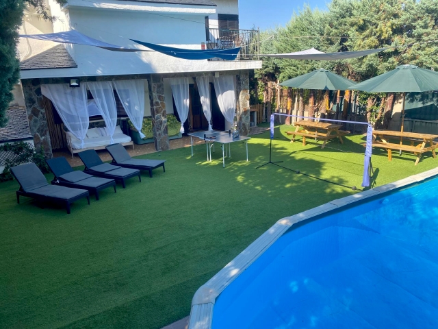 Piscina de la casa 