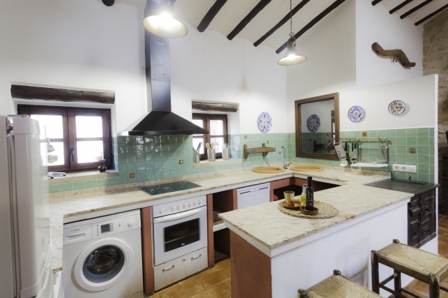 Cocina amplia
