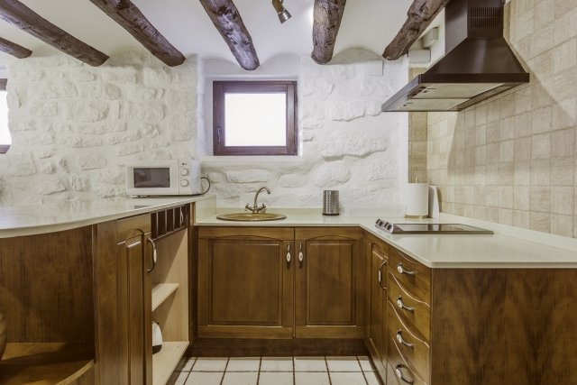 Cocina con ventana