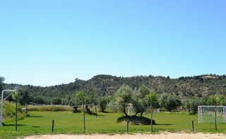 Exteriores con pistas de ocio