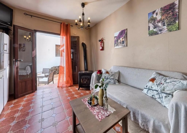 Sala con chimenea