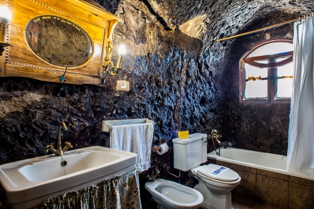 Bano privado en Casa Cueva