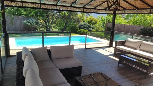 Vistas de la piscina