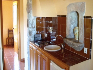 Cocina integrada en el salón