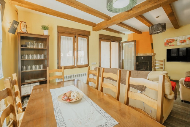 Sala con la chimenea 