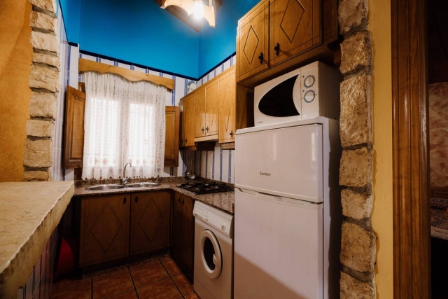 Cocina con menaje 