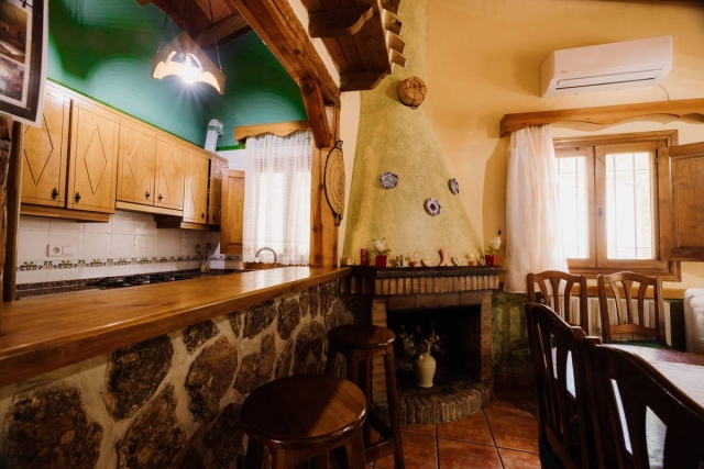 Sala de estar con cocina
