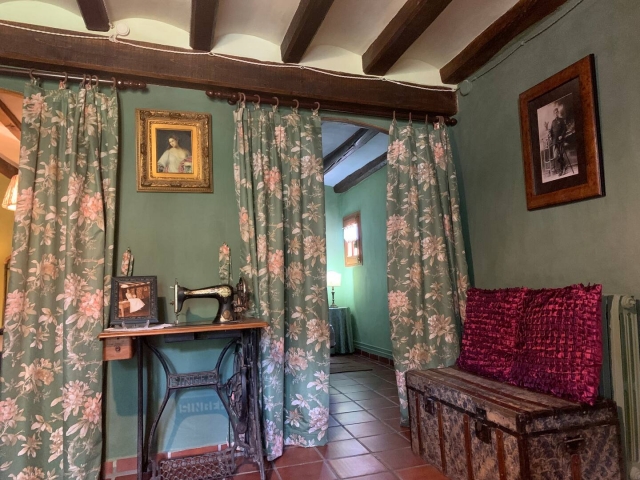 Dormitorio con detalles