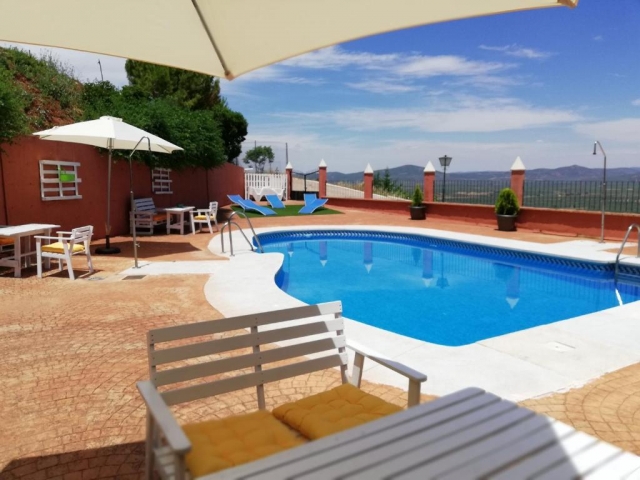 Vistas de la piscina