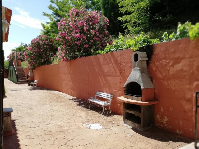 Vistas de la barbacoa