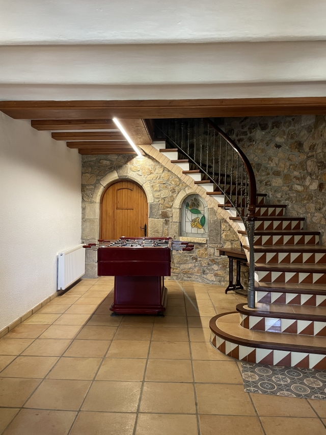 Escaleras del alojamiento