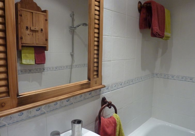 Aseo con toallas de colores