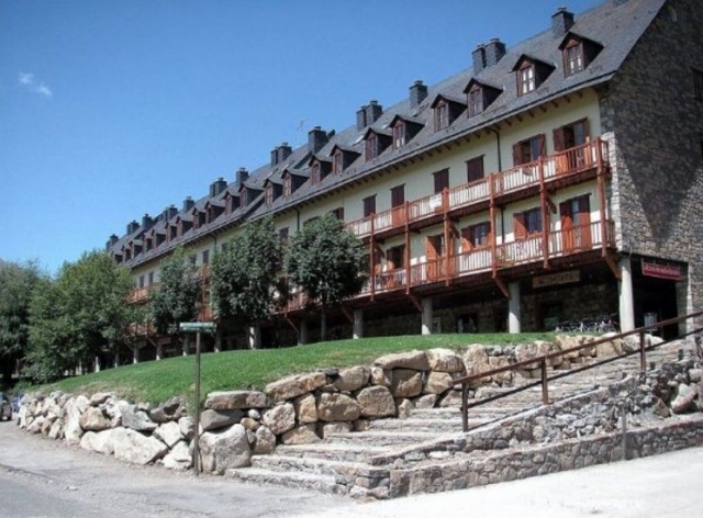 Vistas de las zonas exteriores