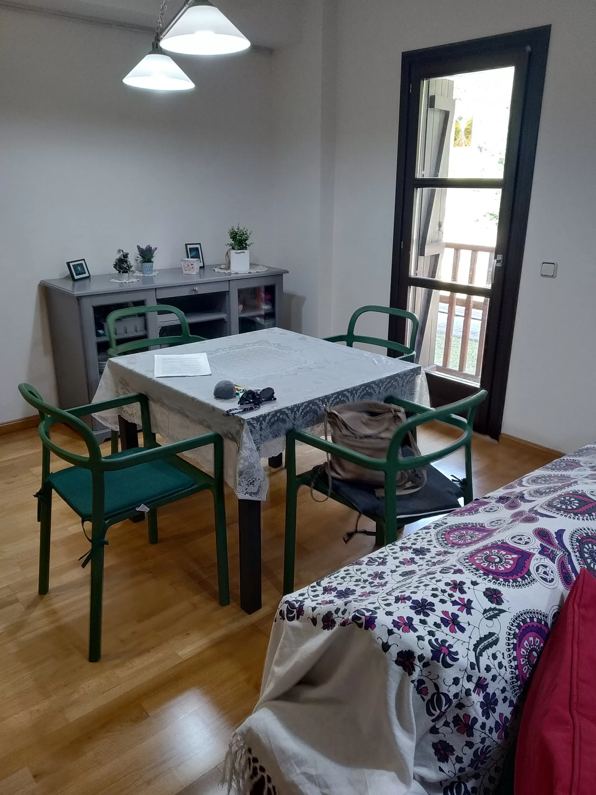 Elvira Millán en su estacia en Apartamento 4- Casa Marión 1547_1