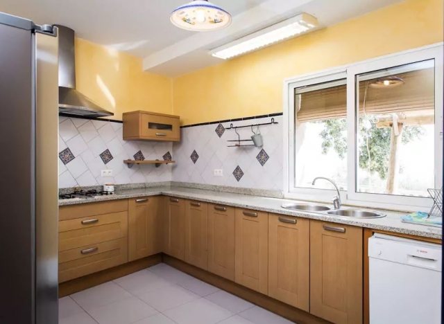 Cocina en amarillo
