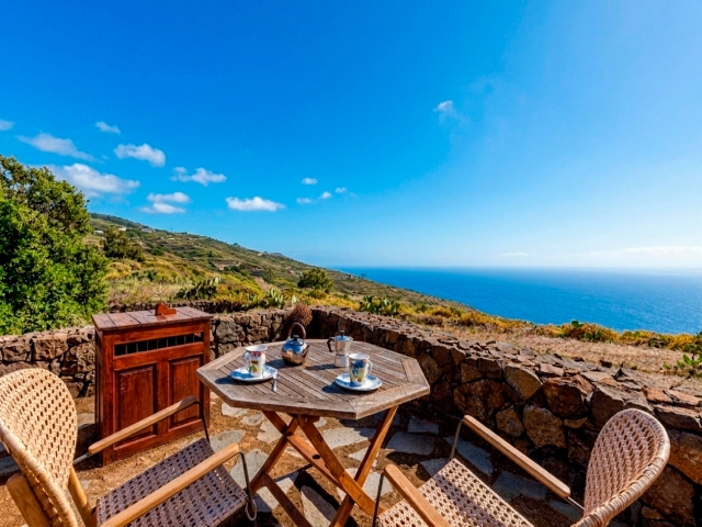 terraza con vistas