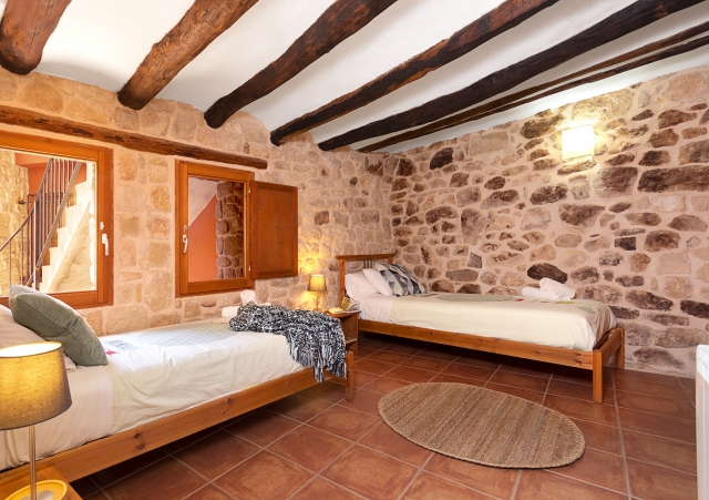 Habitacion con dos camas