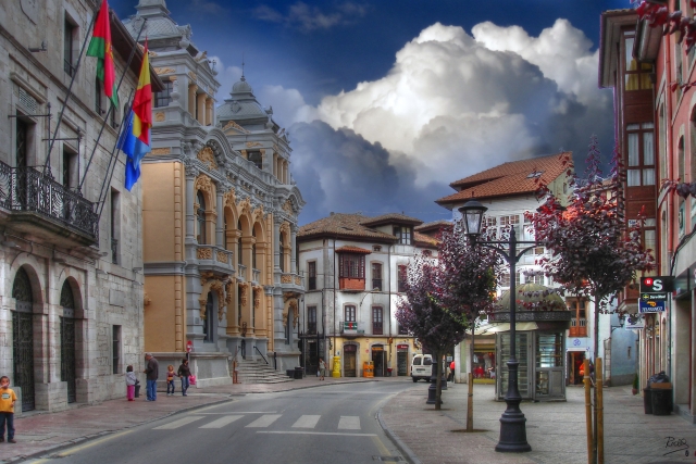 Zona centro y el Ayuntamiento