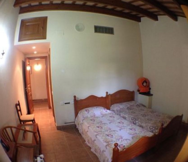 Dormitorio doble con camas