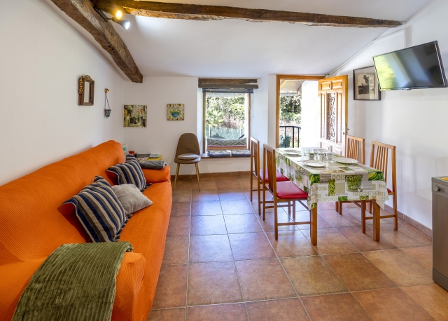 Salon con tele de plasma