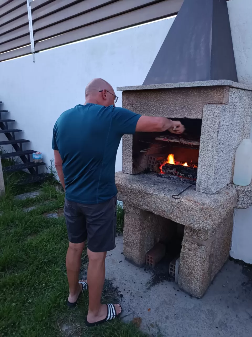 Carmelo Llamas Pérez en su estacia en Casa da Lúa 4886_1