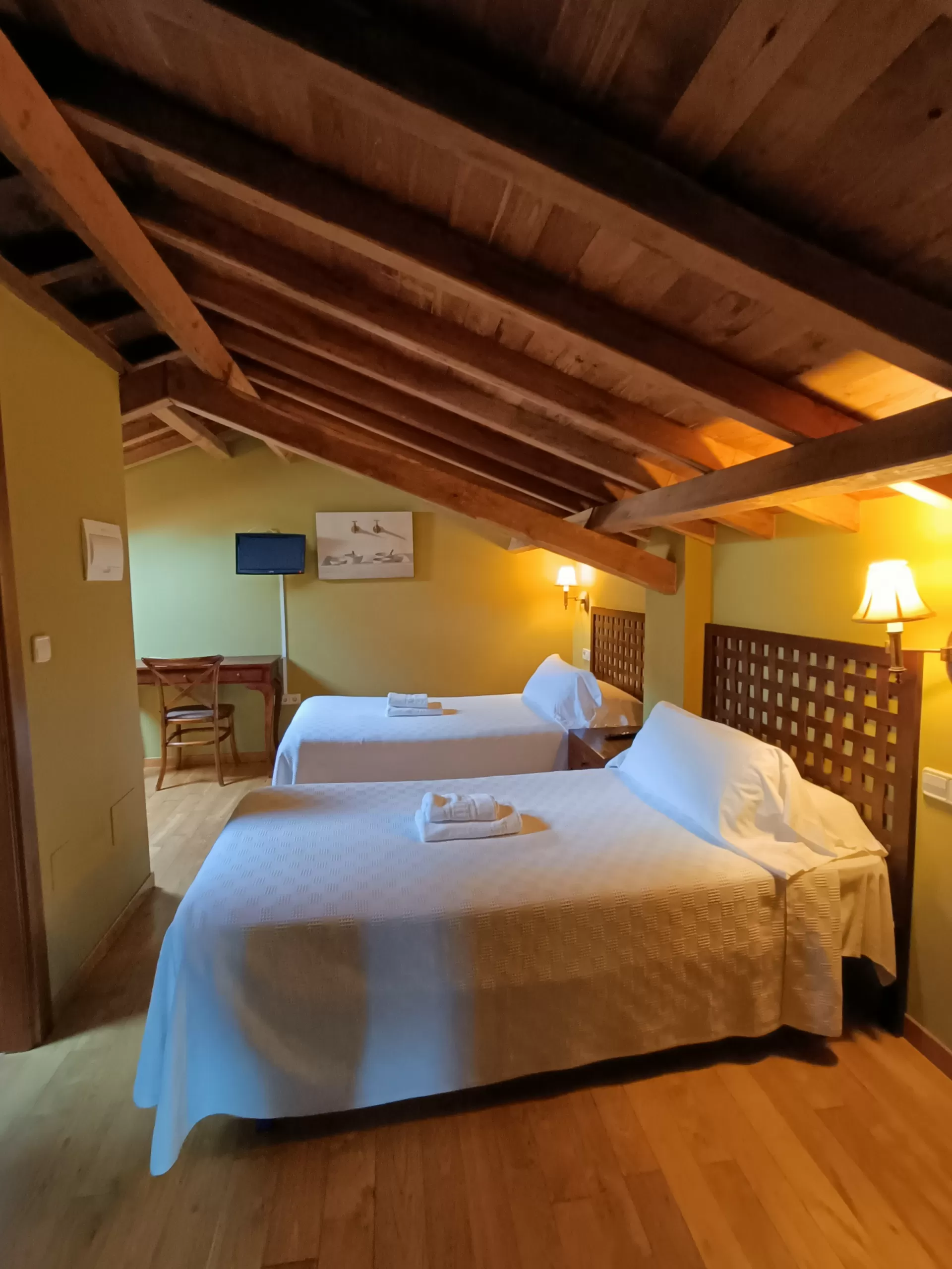 Habitación doble (twin o cama de matrimonio)