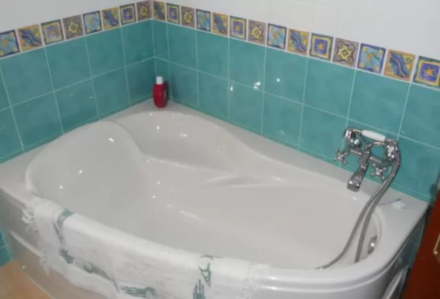Aseo de la casa con banera