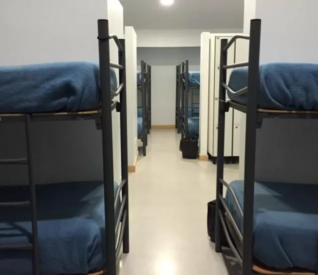 Bed in room for 20 shared bath