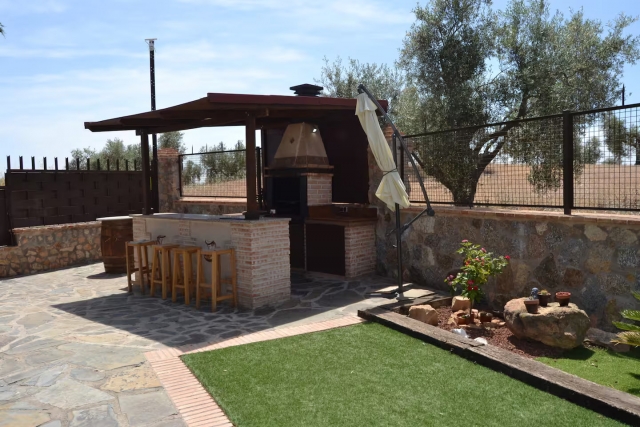 Vistas de la barbacoa