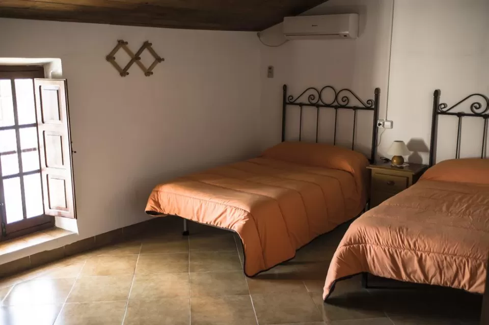 Dormitorio doble con camas individuales