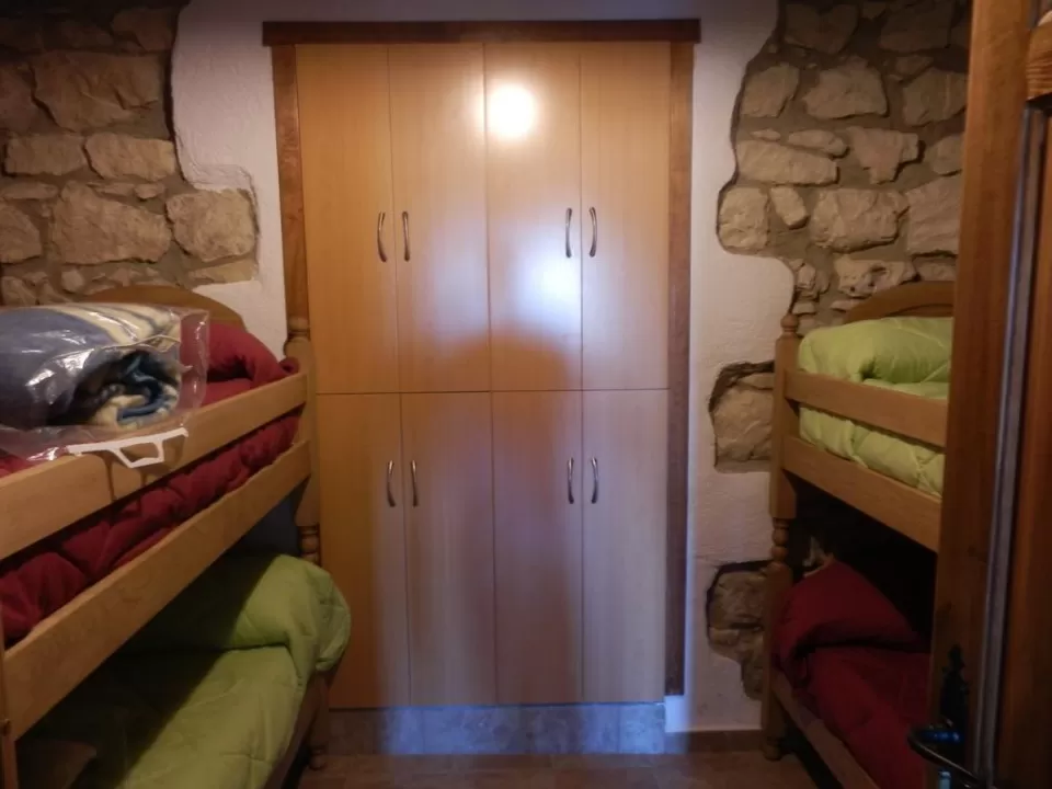 Cama en habitación 4 plazas