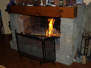 Chimenea para amenizar los días de frío