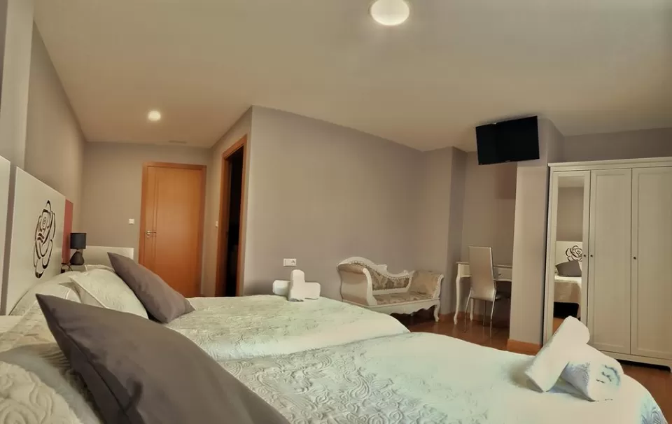 2 habitaciones comunicadas