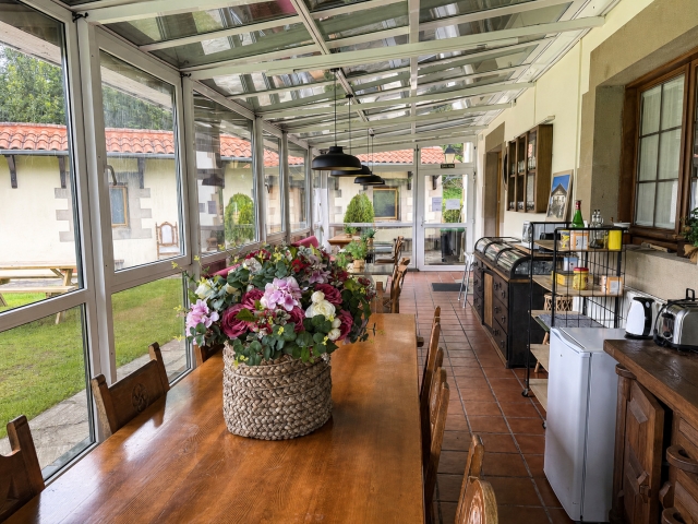 Comedor acristalado