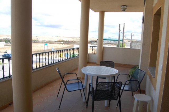 Terraza de una de las habitaciones