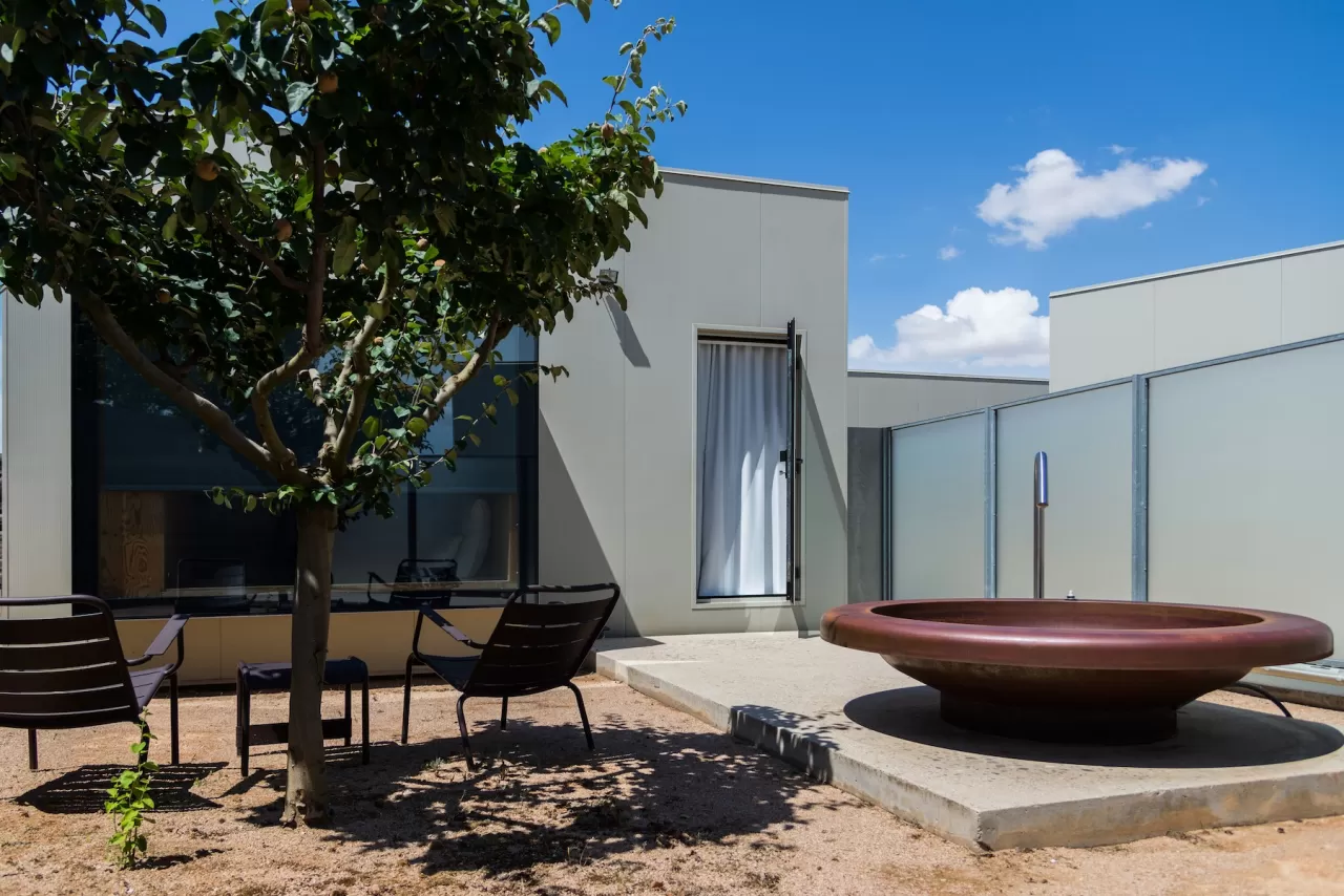Cubo con vistas y bañera