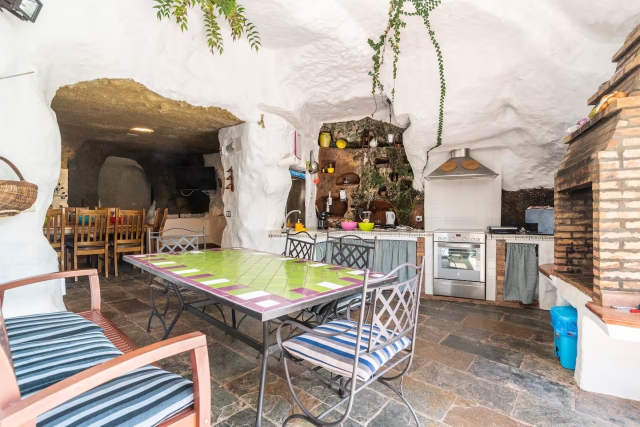 Cocina amplia de gas