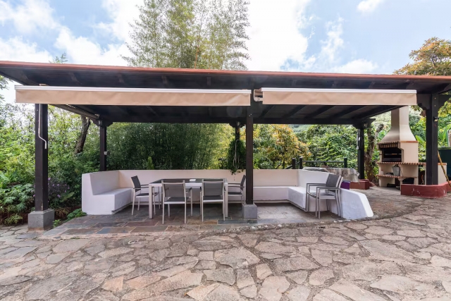 Vistas de la barbacoa 