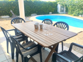 Vistas de la piscina