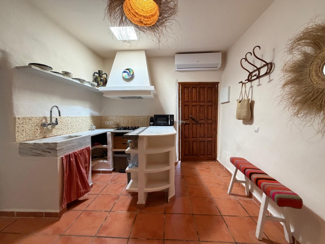 cocina y entrada