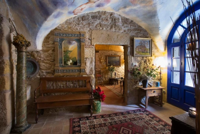 Entrada al alojamiento 