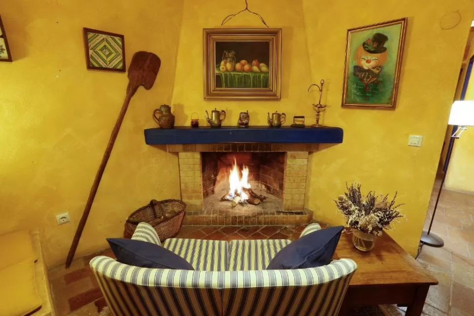 Habitación Triple con chimenea
