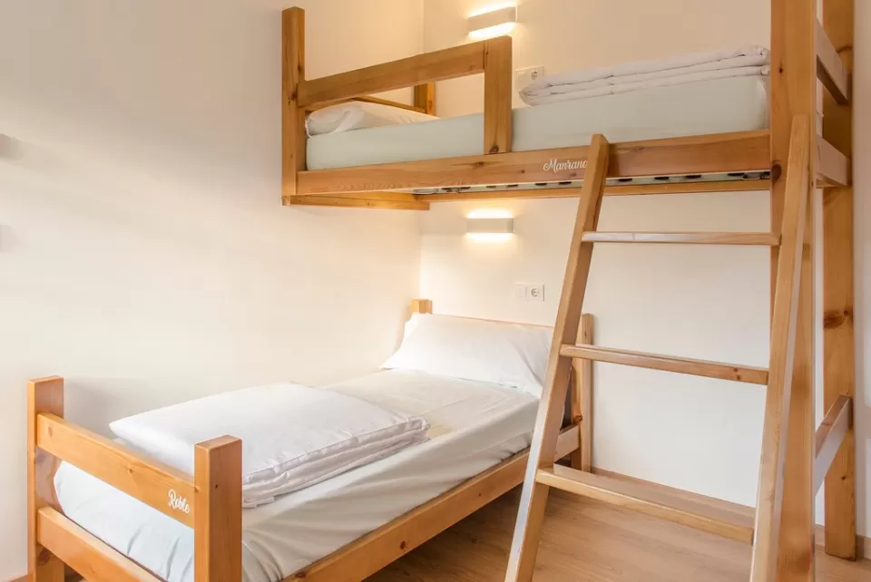 Cama habitación compartida Invierno