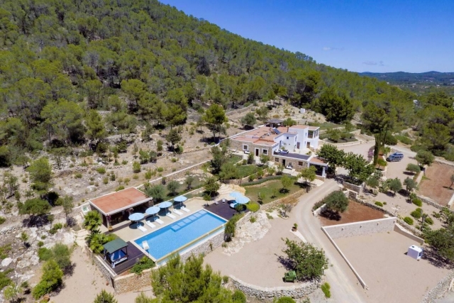 Vista de la piscina